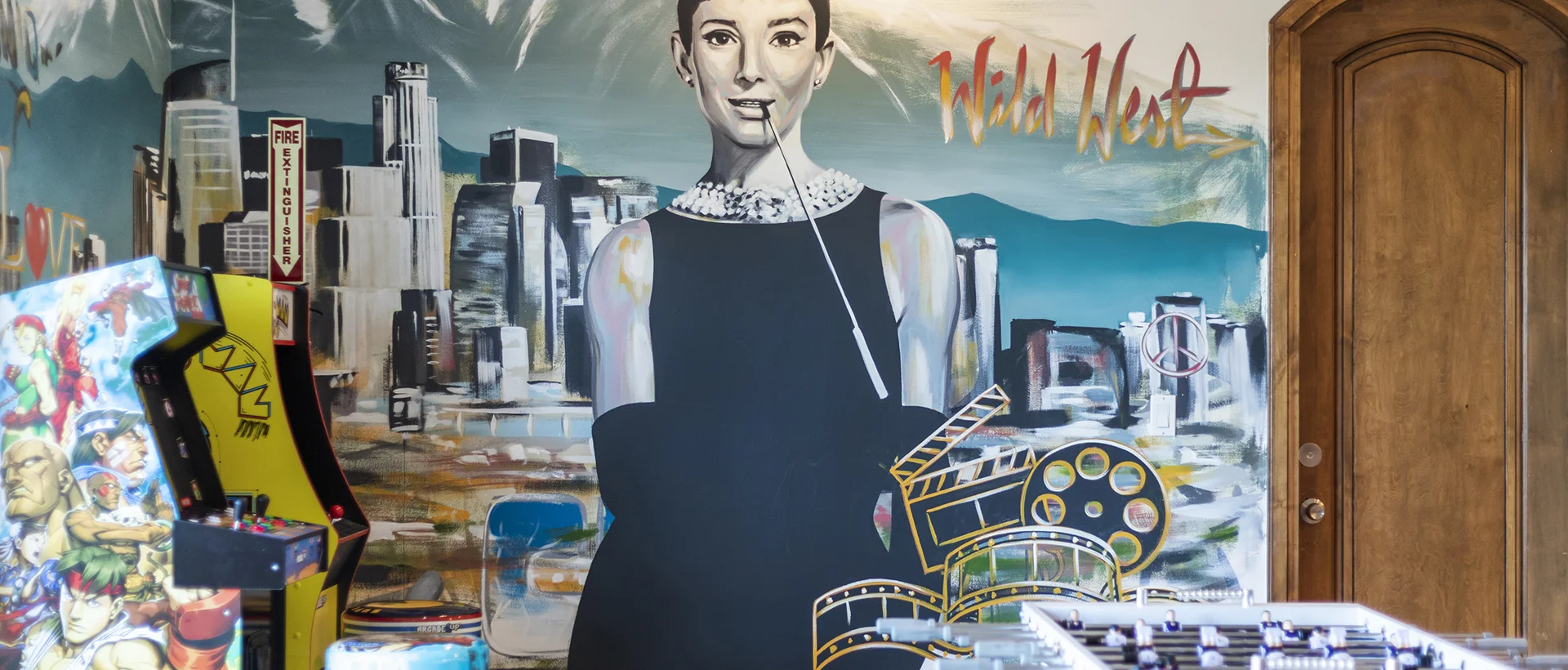 painting on the wall